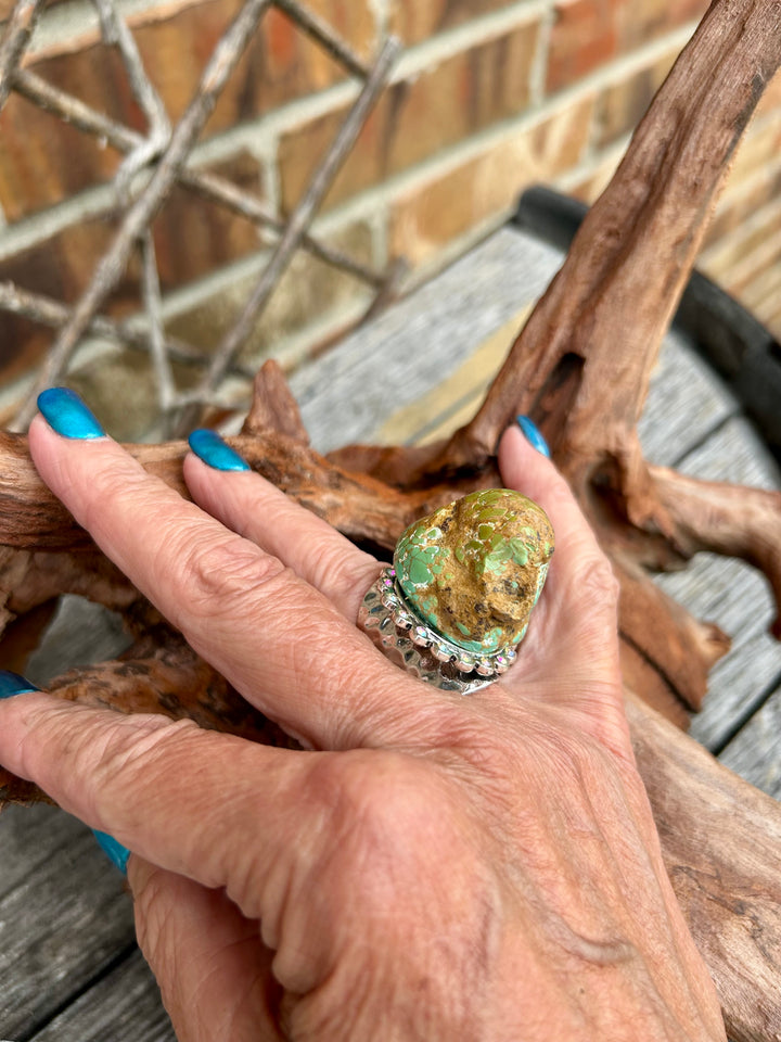 Authentic Turquoise Nugget Ring