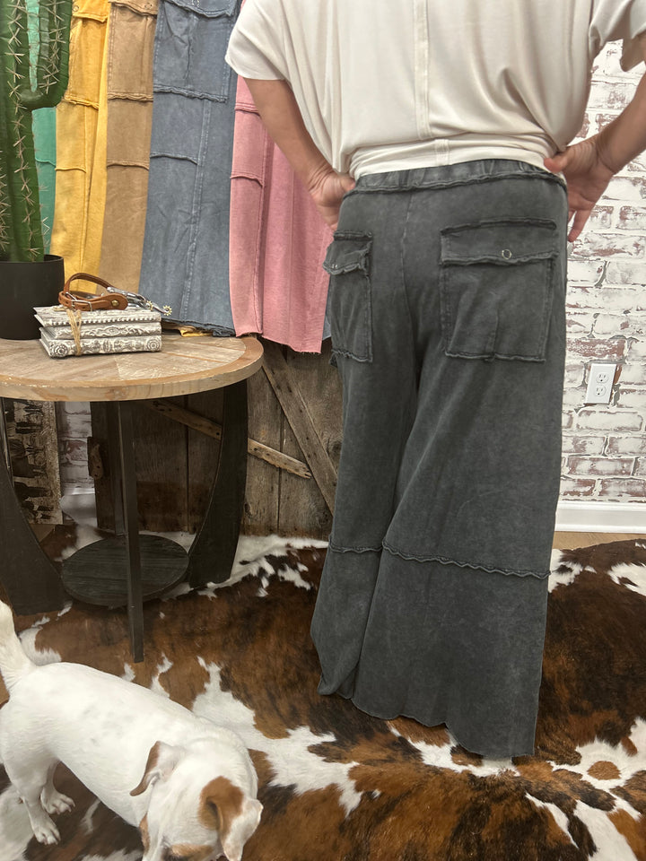 Take It Easy Easel Cargo Pants-8 COLORS!!