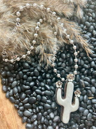 Cactus In Bloom Necklace