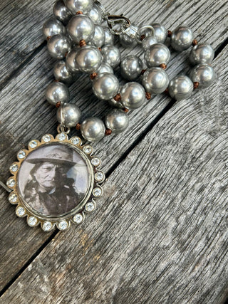 Warrior Spirit Shadow Box Necklace