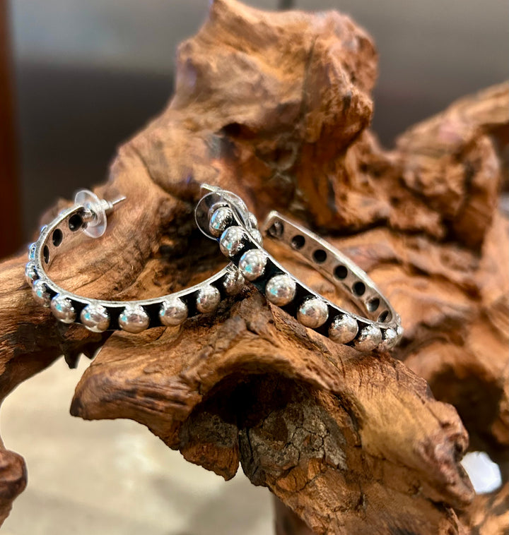 Southwestern Style Bubble Hoops