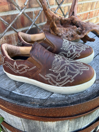 Montana Boot Stitch Slip On Sneaker - Genuine Leather