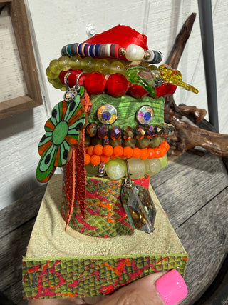 Sandra Ling Garden Party Bracelet Stack | Colorful Boho Western Bracelet Set