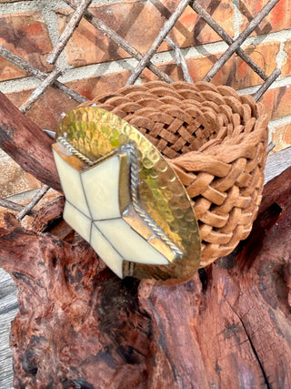 Lone Star Woven Leather Belt