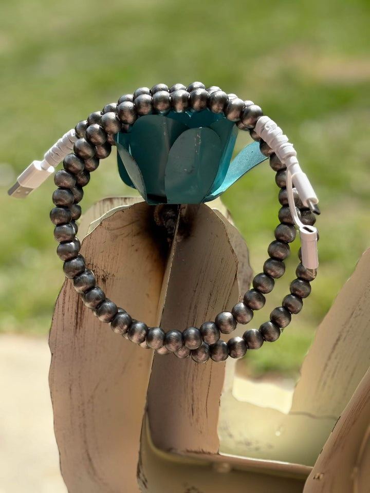 Faux Navajo Pearl Car Charger -Universal