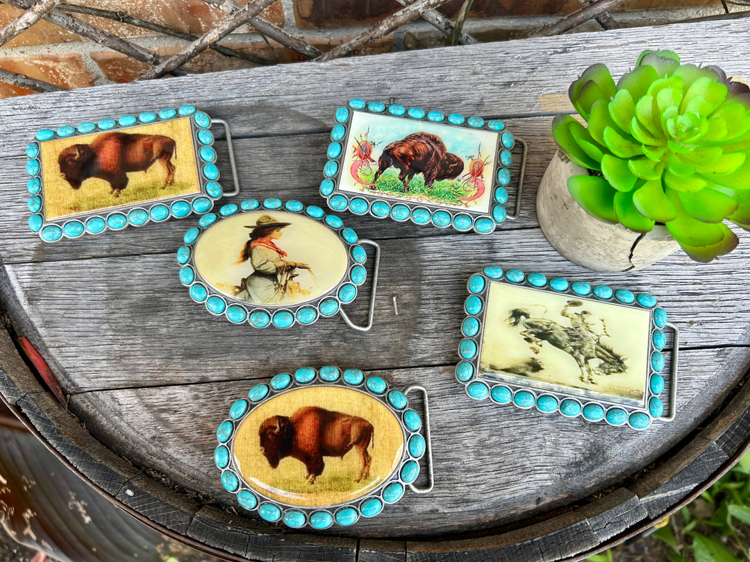 Old West Belt Buckles
