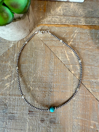 Sterling & Turquoise Choker