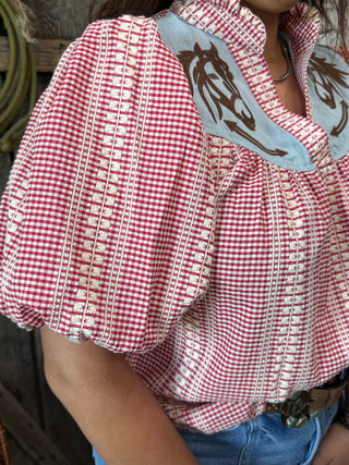 Bronco Beauty Blouse