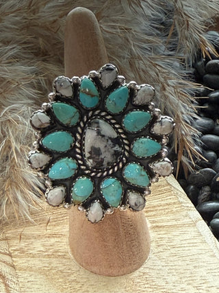 Dusty Trails Blossom Ring-11