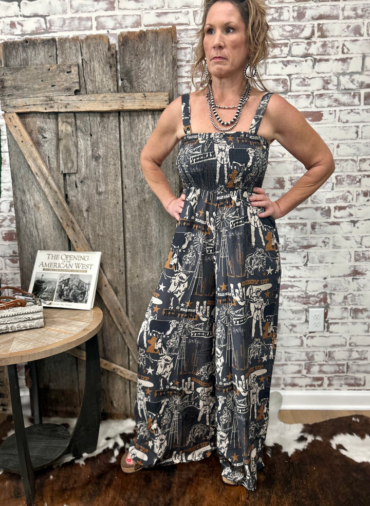 Stomp Tha Stockyards Romper