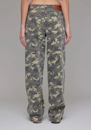 Hidden Brand -Alyx Style Wide Leg Camo Low Slung Baggy Trousers-33” Inseam