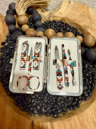 Aztec Print Manicure Set_ GREAT GIFT!!
