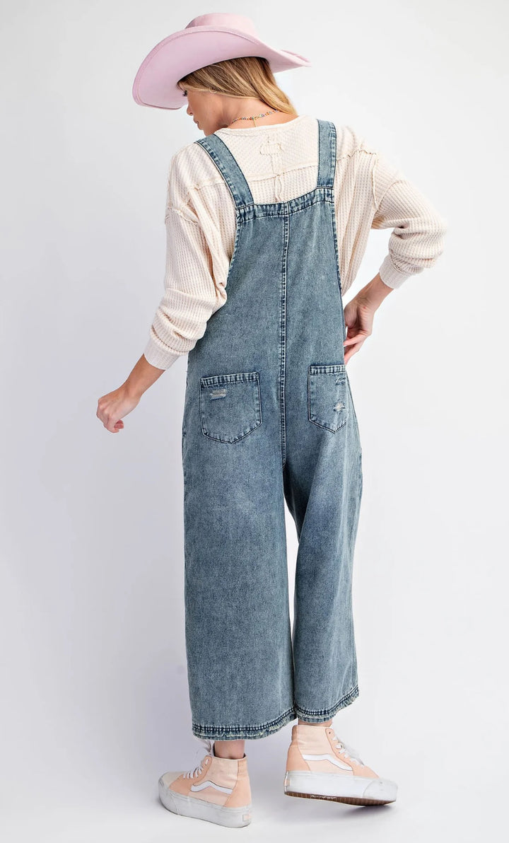 Easel Denim Overalls