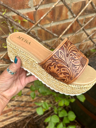Gloriana Canyon Platform Sandals