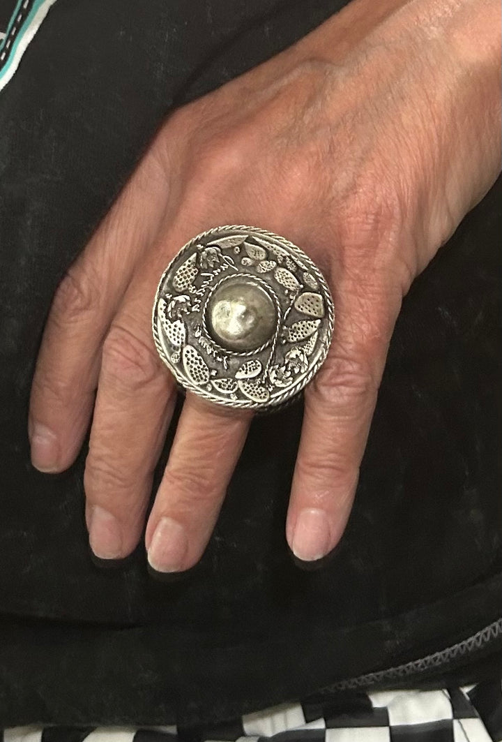 Junkyard Cowgirl Sombrero Ring-Adjustable