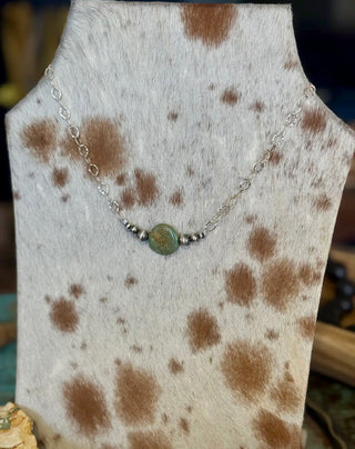Royston Coin Bar Necklace
