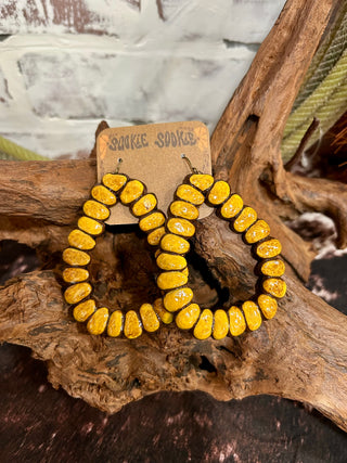 Large Sookie Sookie Mustard Ravena Earrings