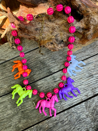 Pony Horse Club Western Charm Necklace