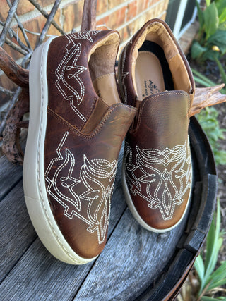 Montana Boot Stitch Slip On Sneaker - Genuine Leather