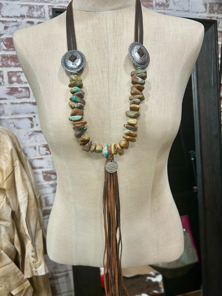 Royston Nugget Buffalo Nickel Necklace