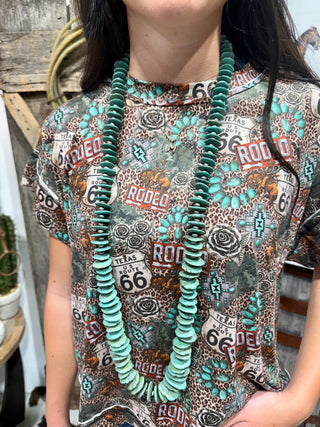 Wild Route Top | Butter Soft Western Rodeo Graphic Tee- Sterling Kreek