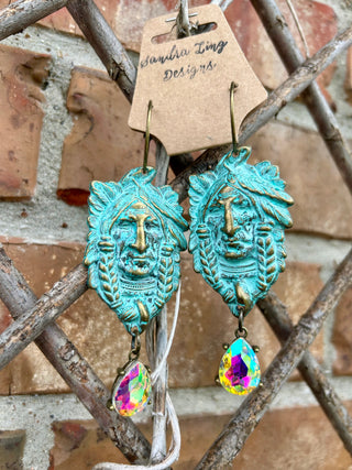 Spirit Warrior Drop Earrings