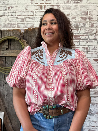 Bronco Beauty Blouse