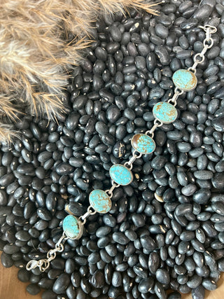 Mine 8 Turquoise Link Bracelet