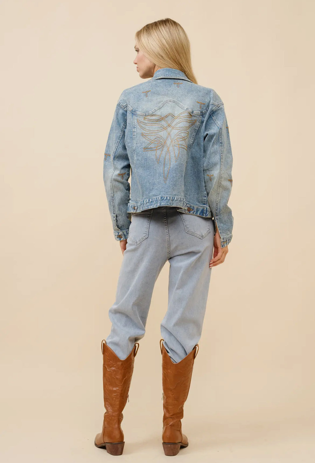 Boot Stitch Denim Jacket