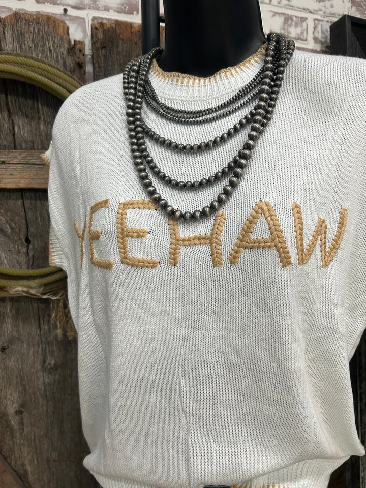 Yeehaw Sweater Vest