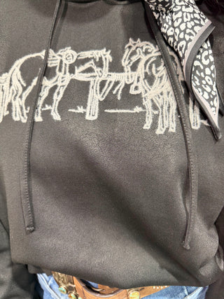 Leather or Not Hoodie – 2 Fly Clothing | Western Graphic Hoodie