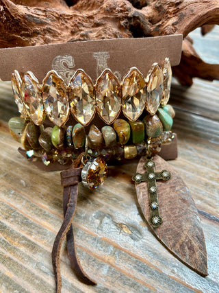 The Sage Bracelet Stack