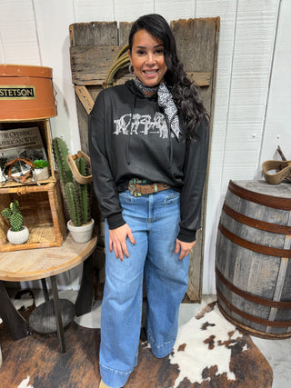 Leather or Not Hoodie – 2 Fly Clothing | Western Graphic Hoodie