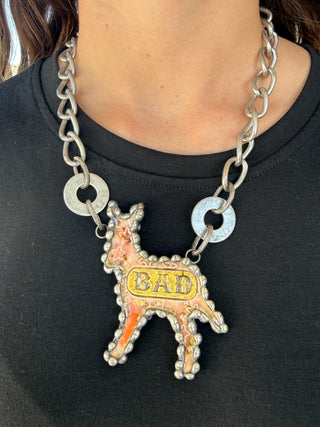 Bad Ass Donkey Necklace – Art By Amy