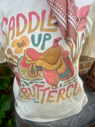 Saddle Up Buttercup Graphic Tee