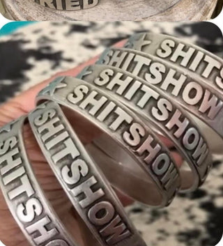 Junkyard Cowgirl Silver Bangle Bracelets