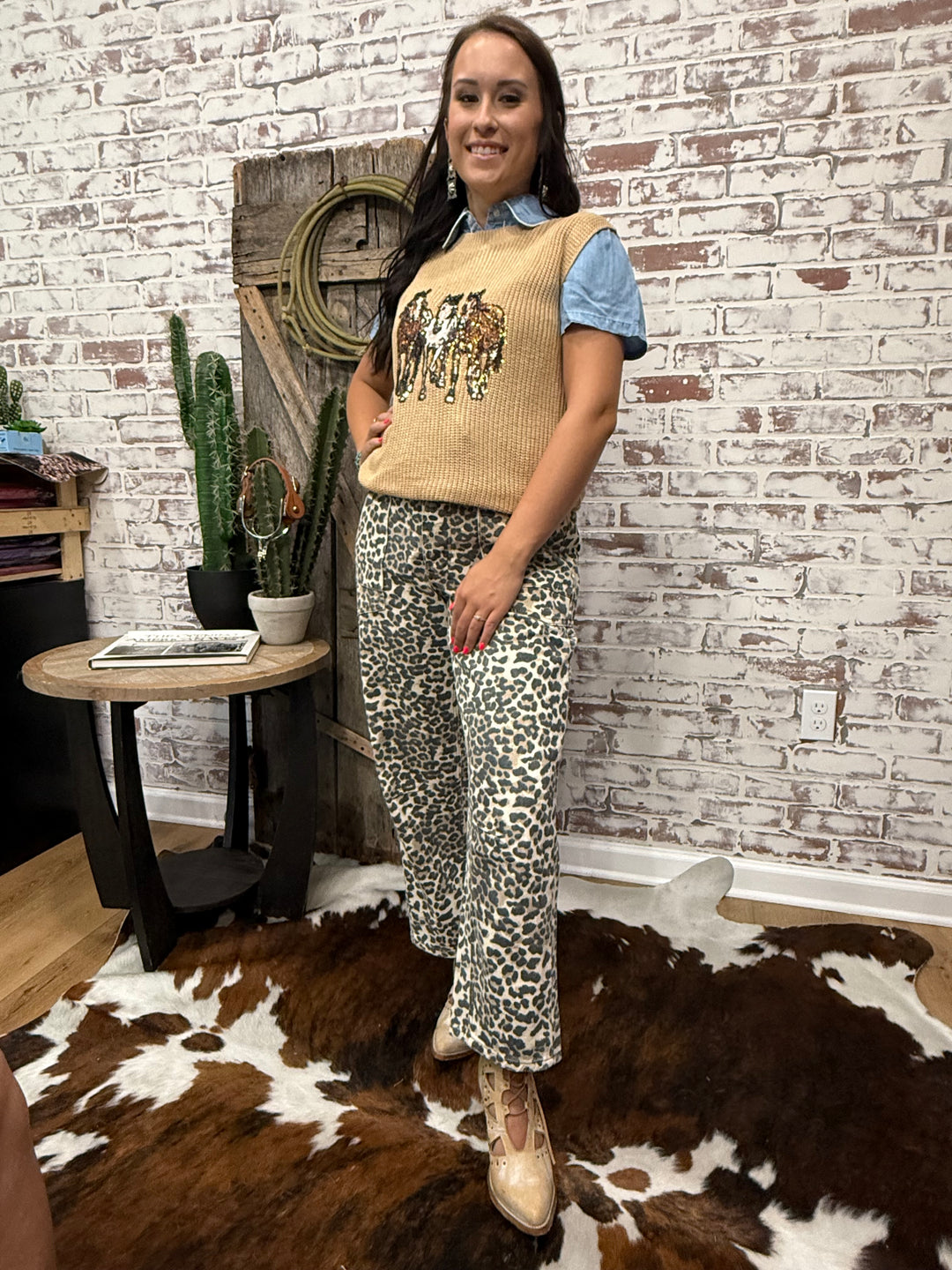All The Wild Ponies Sweater Vest