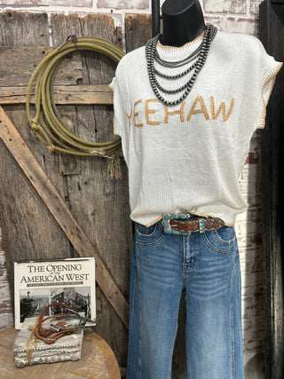 Yeehaw Sweater Vest