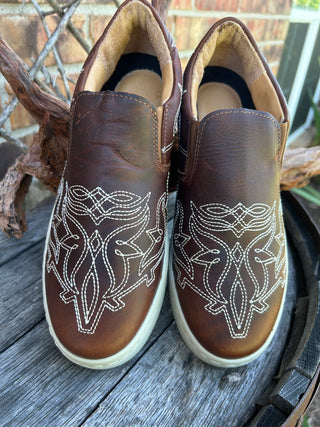 Montana Boot Stitch Slip On Sneaker - Genuine Leather
