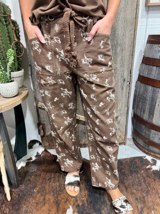 Rodeo Renegade Western Cargo Pants