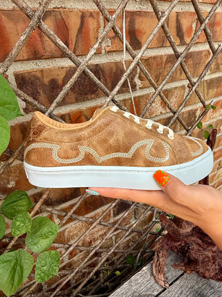 Agave Sky Sheridan Special Boot Stitch Sneaker