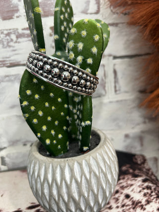Sterling Silver Bubble Cuff