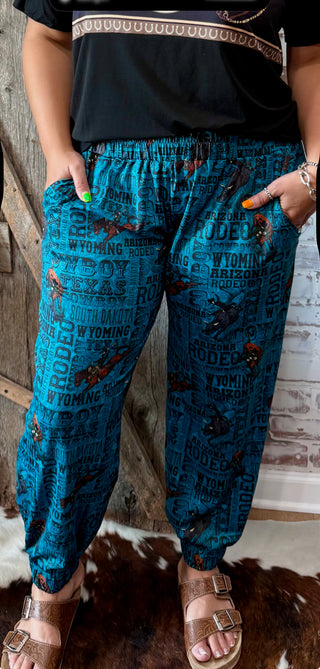 Dear Rodeo Western Style Joggers