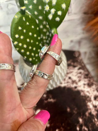 Cotton Candy Kingman Turquoise Ring-002