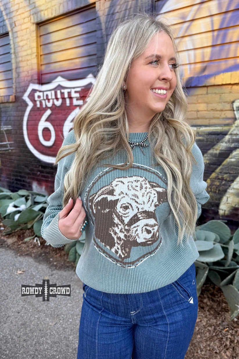 Hereford Days Ribbed Pullover