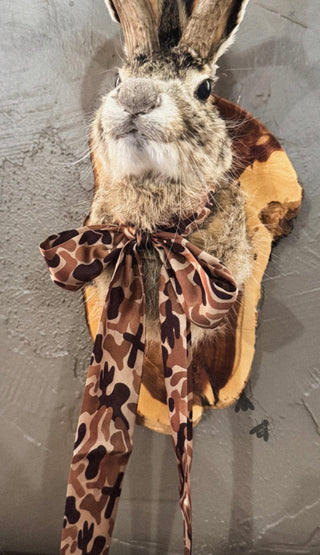 Camo Cowgirl Twilly Scarf - Barbwire n Bougie Boutique