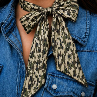 Camo Cutie Twilly Scarf - Barbwire n Bougie Boutique