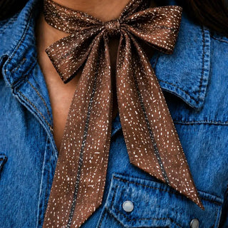 Fawn About You Twilly Scarf - Barbwire n Bougie Boutique