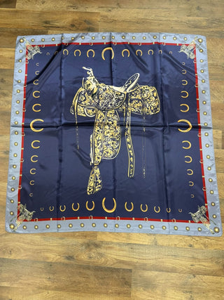 Golden Saddle Wild Rag - Barbwire n Bougie Boutique