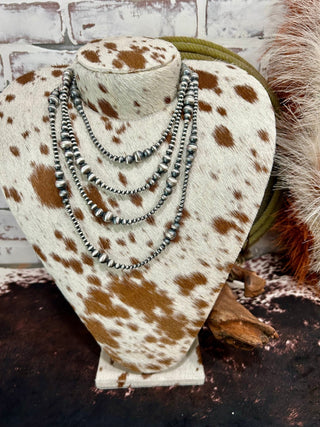 Graduated Sterling Silver Pearls - Barbwire n Bougie Boutique